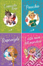 Cappuccetto Rosso-Pinocchio-Raperonzolo-I vestiti nuovi dell'imperatore. Ediz. a colori libro