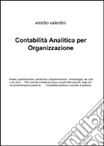 Contabilità analitica per organizzazione libro