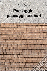 Paesaggio, paesaggi, scenari libro