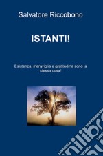 Istanti! Esistenza, meraviglia e gratitudine sono la stessa cosa! Testo siciliano e italiano libro