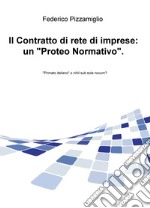 Il Contratto di rete di imprese: un «Proteo Normativo». «Primato italiano» o nihil sub sole novum? libro