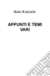 Appunti e temi vari libro