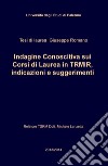 Indagine conoscitiva sui corsi di laurea in TRMIR, indicazioni e suggerimenti libro