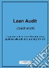 Lean Audit. L'audit snello libro