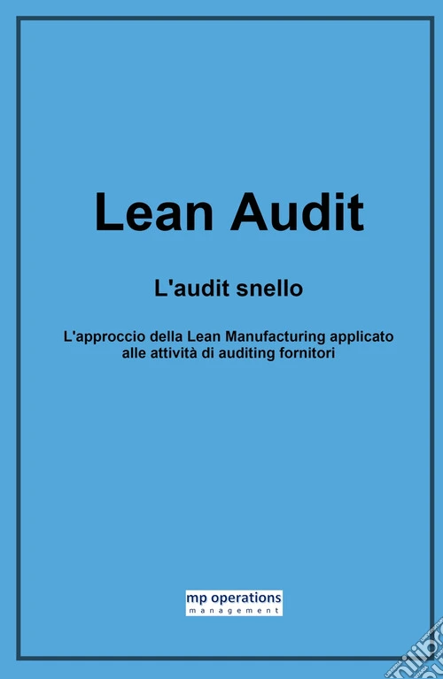 Lean Audit. L'audit snello