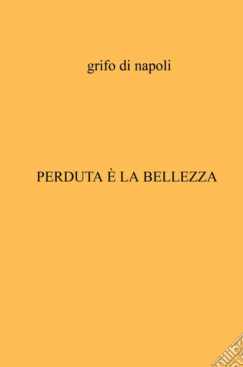 Perduta è la bellezza