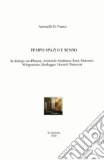 Tempo spazio e senso. In dialogo con Platone, Aristotele, Gadamer, Kant, Saussure, Wittgenstein, Heidegger, Husserl, Pareyson libro