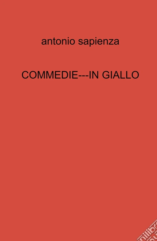 Commedie---in giallo