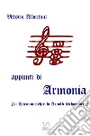 Appunti di armonia libro di Albertoni Vittorio