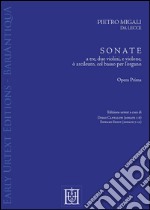 Pietro Migali, sonate a 3 op. I libro