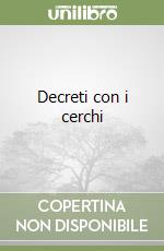 Decreti con i cerchi libro