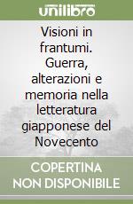 Visioni in frantumi. Guerra, alterazioni e memoria nella letteratura giapponese del Novecento libro