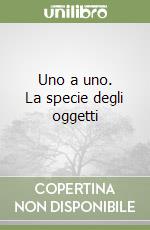 Uno a uno. La specie degli oggetti libro