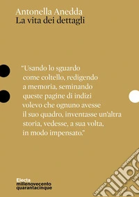 La vita dei dettagli libro