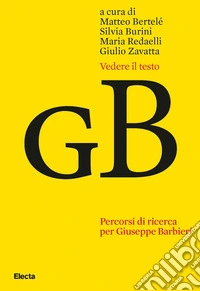 Vedere il testo. Percorsi di ricerca per Giuseppe Barbieri libro