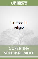 Litterae et religio libro