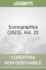 Iconographica (2023). Vol. 22 libro