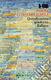 Poesia contemporanea. Quindicesimo quaderno italiano. E-book. Formato EPUB ebook