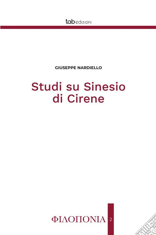 Studi su Sinesio di Cirene