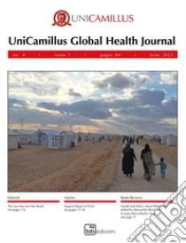 UGHJ. UniCamillus Global Health Journal (2023). Nuova ediz.. Vol. 4