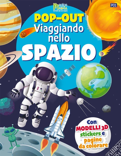 Viaggiando nello spazio. Pop out