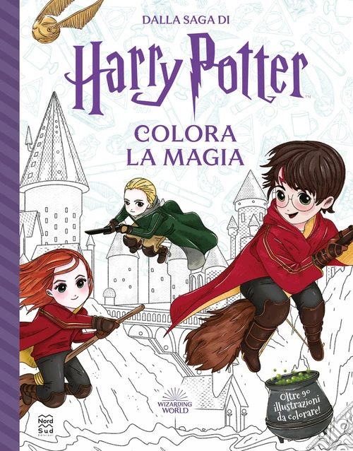 Harry Potter. Colora la magia