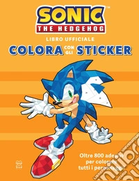 Sonic the Hedgehog. Colora con gli sticker libro