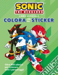 Sonic The Hedgehog. Colora con gli sticker libro