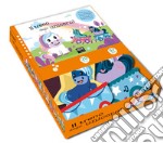 Il treno degli unicorni. Ediz. a colori. Con 20 puzzle. Con Gioco libro