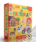 Crea e gioca la fattoria. Ediz. a colori. Con 30 cartoni sagomati. Con puzzle libro