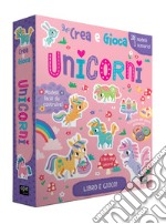 Unicorni. Crea e gioca. Ediz. a colori. Con 28 personaggi 3d. Con puzzle. Con scenari di gioco libro