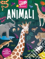 Animali. Cerca e trova con torcia. Ediz. a colori libro