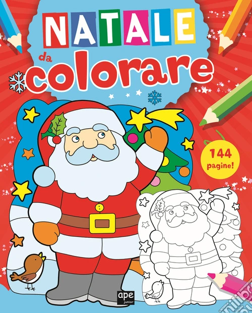 Natale da colorare. Ediz. illustrata