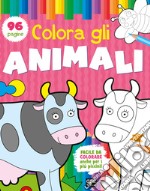 Colora gli animali. Ediz. a colori libro