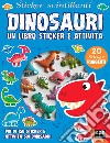 Dinosauri. Sticker scintillanti. Un libro di sticker e attività. Ediz. a colori libro