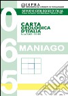 Carta geologica d'Italia 1:50.000 F° 065. Maniago libro