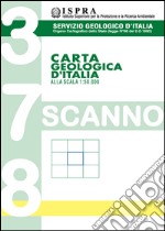 Carta geologica d'Italia 1:50.000 F° 378. Scanno libro