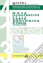 Carta geologica d'Italia alla scala 1:50.000. F° 412. Borgo Grappa Isole Ponziane libro