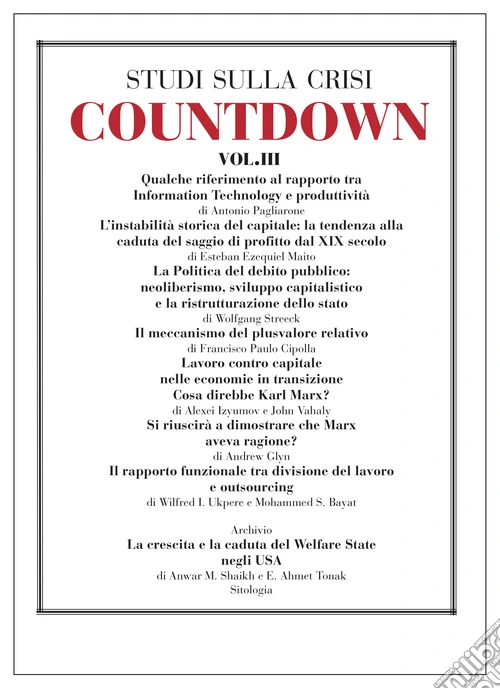 Countdown. Studi sulla crisi. Vol. 3