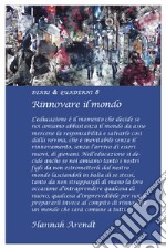 Rinnovare il mondo libro