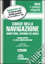 Codice della navigazione marittima, interna ed aerea libro