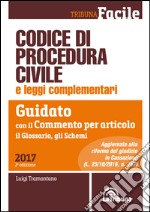 Codice di procedura civile e leggi complementari. Guidato con il commento per articolo, il glossario, gli schemi libro