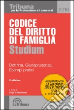 Codice del diritto di famiglia spiegato con esempi pratici, dottrina, giurisprudenza e appendice normativa libro