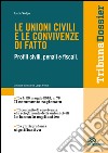 Le unioni civili e le convivenze di fatto libro