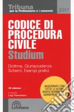 Codice di procedura civile Studium. Dottrina, giurisprudenza, schemi, esempi pratici libro