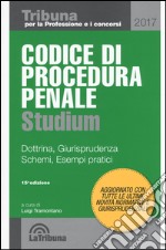 Codice di procedura penale Studium. Dottrina, giurisprudenza, schemi, esempi pratici libro