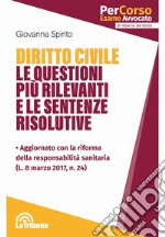 Diritto civile. Le questioni più rilevanti e le sentenze risolutive libro