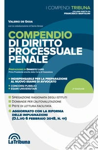 Compendio di diritto processuale penale