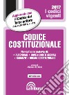 Codice costituzionale libro