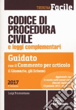 Codice di procedura civile e leggi complementari. Guidato con il commento per articolo, il glossario, gli schemi libro